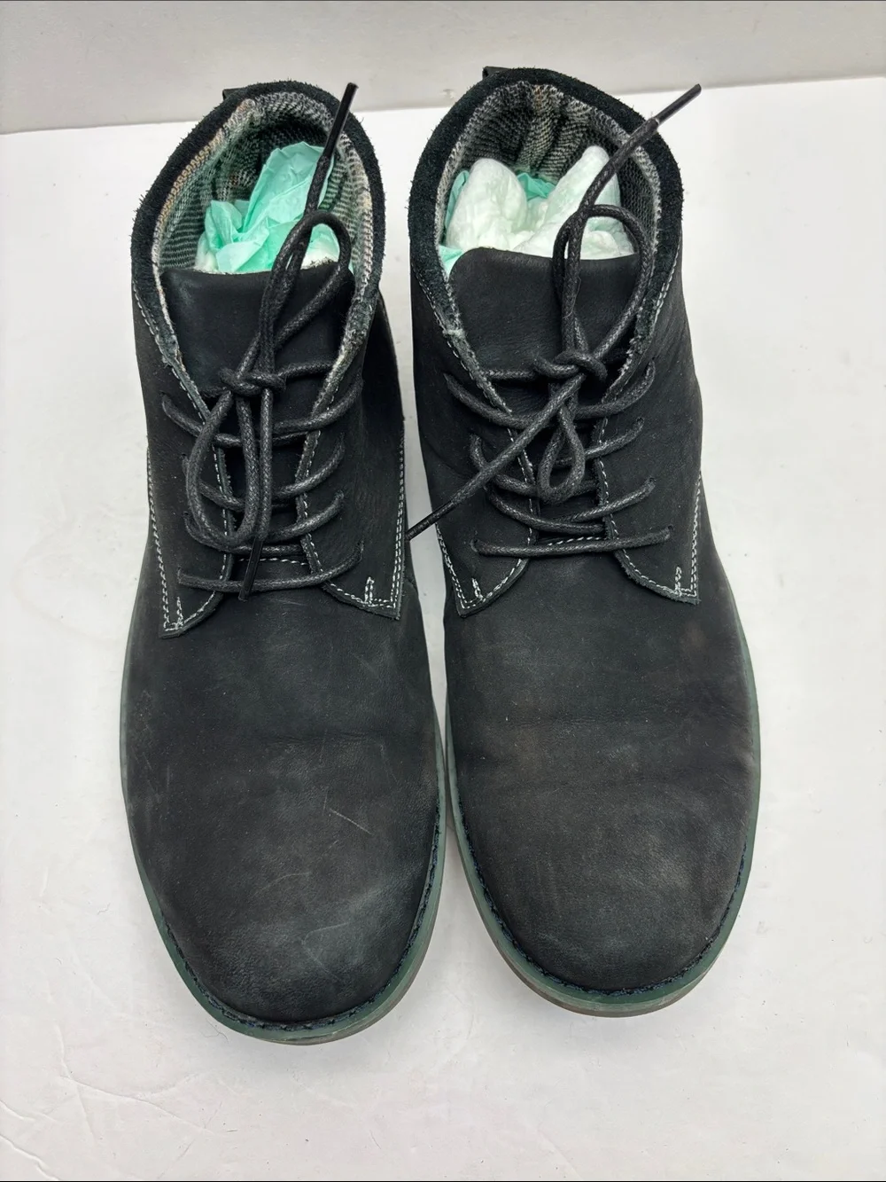 Muk Luks Men's Lace-Up Chukka Boots, SZ 10, box 66